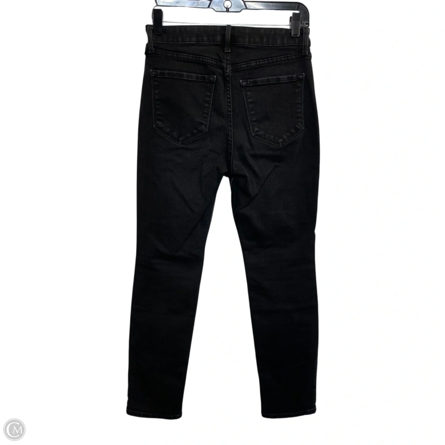 Jeans Straight By Old Navy In Black Denim, Size: 6p