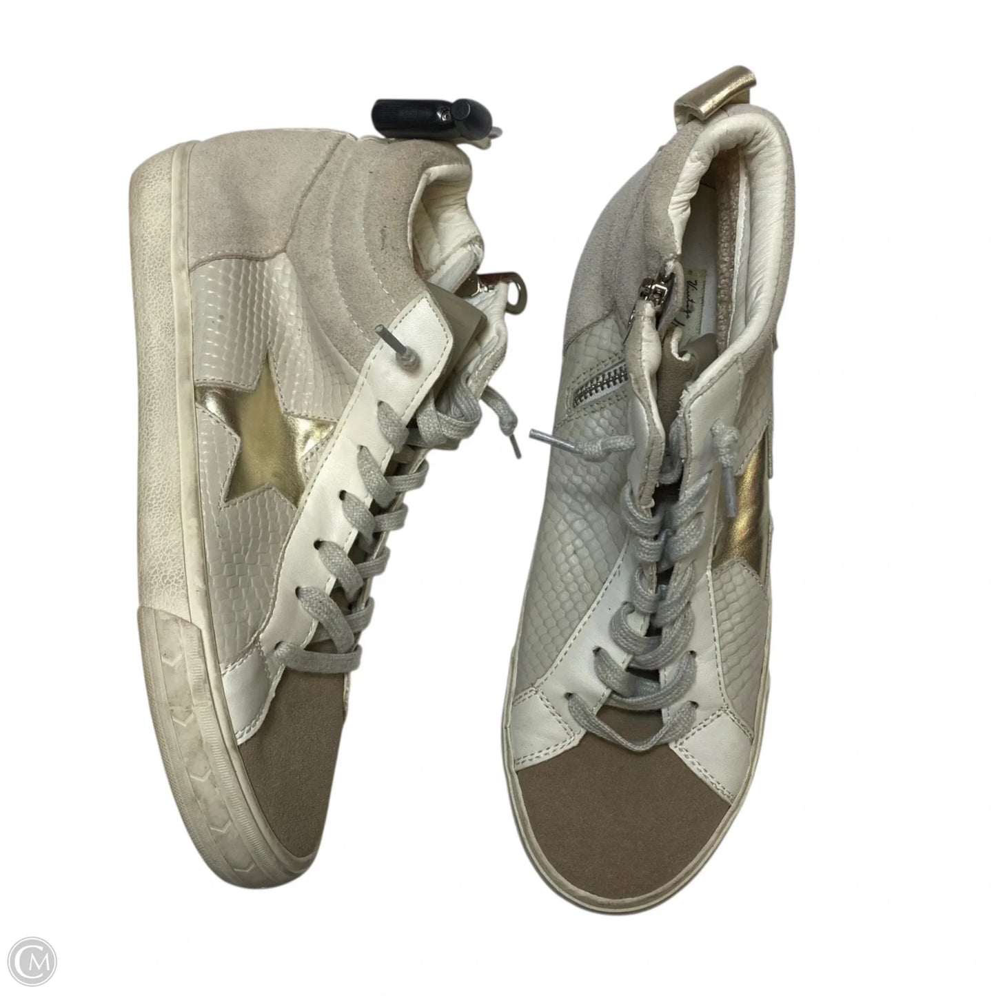 Shoes Sneakers By Vintage Havana In Cream, Size: 11