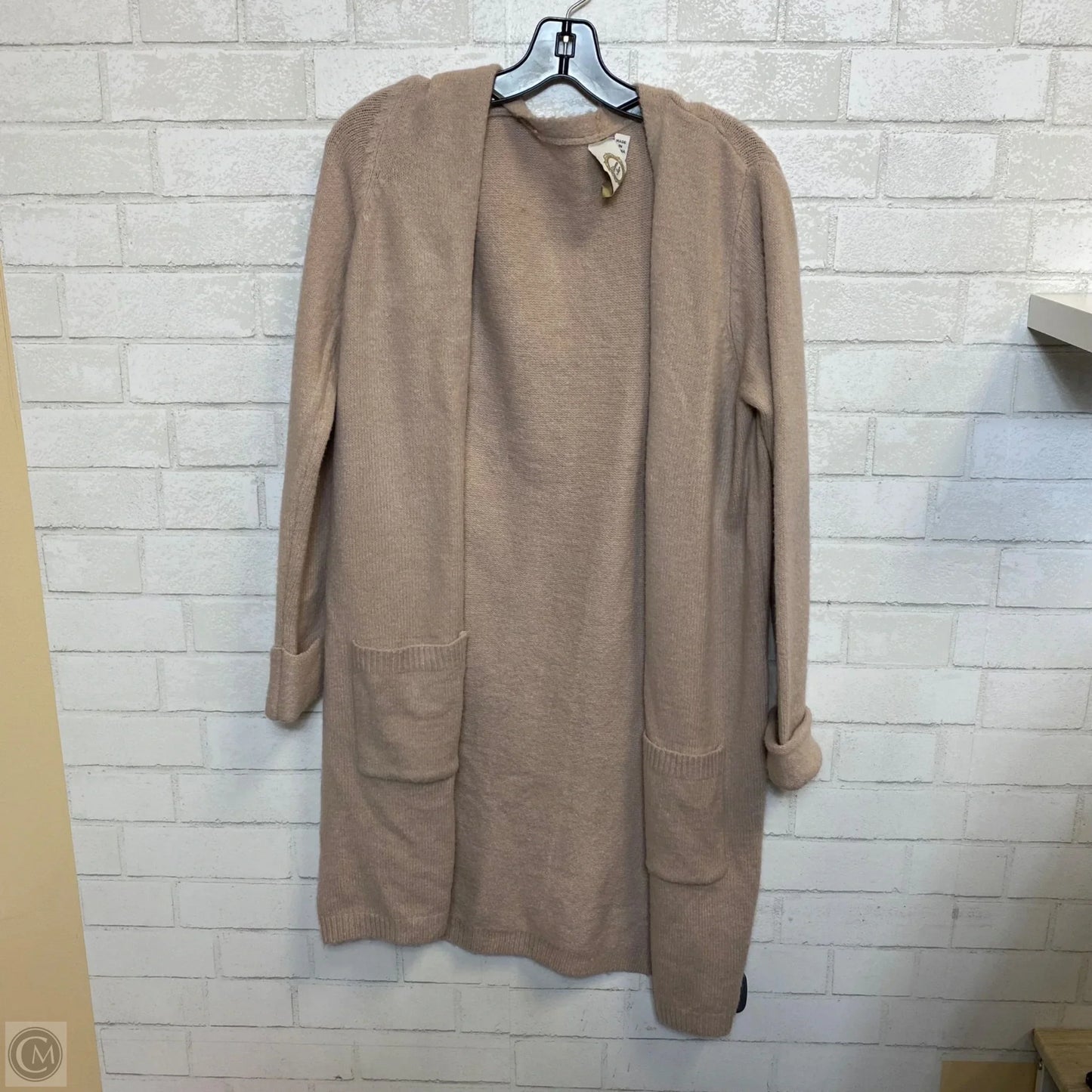 Sweater Cardigan By Eleven Star In Pink, Size: M