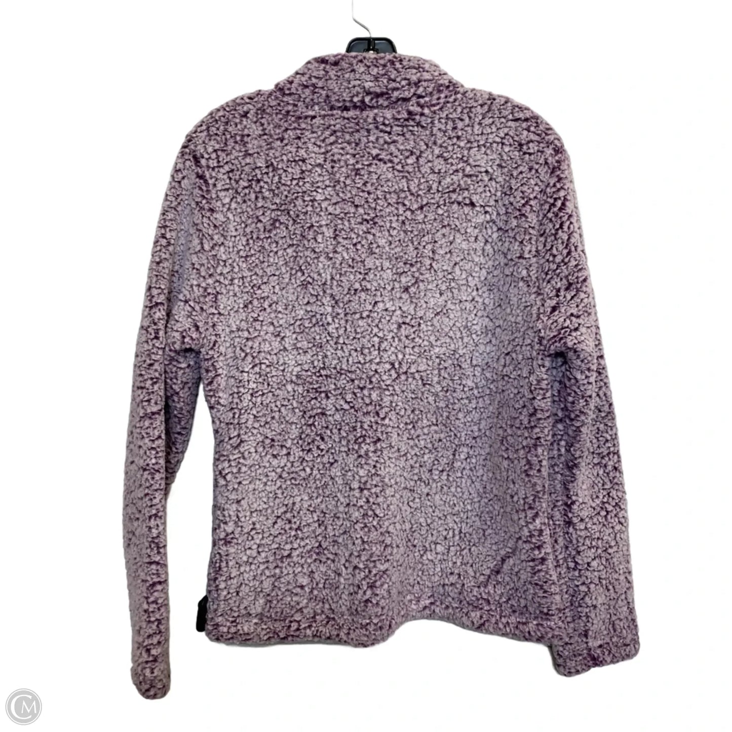 Jacket Faux Fur & Sherpa By Emily B In Purple, Size: M