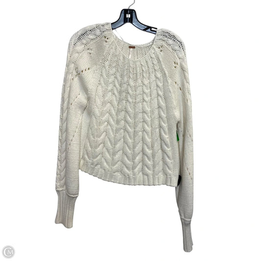 Sweater By Free People In Cream, Size: S