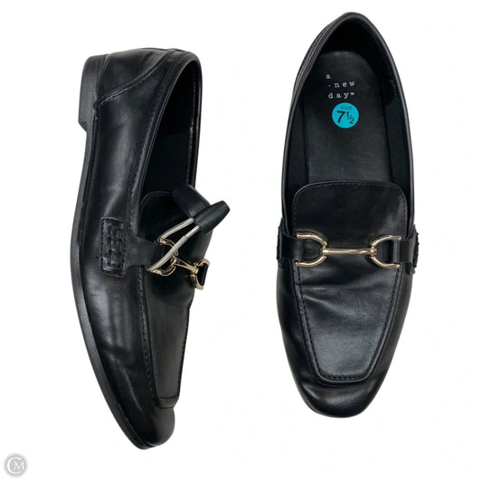 Shoes Flats By A New Day In Black, Size: 7.5