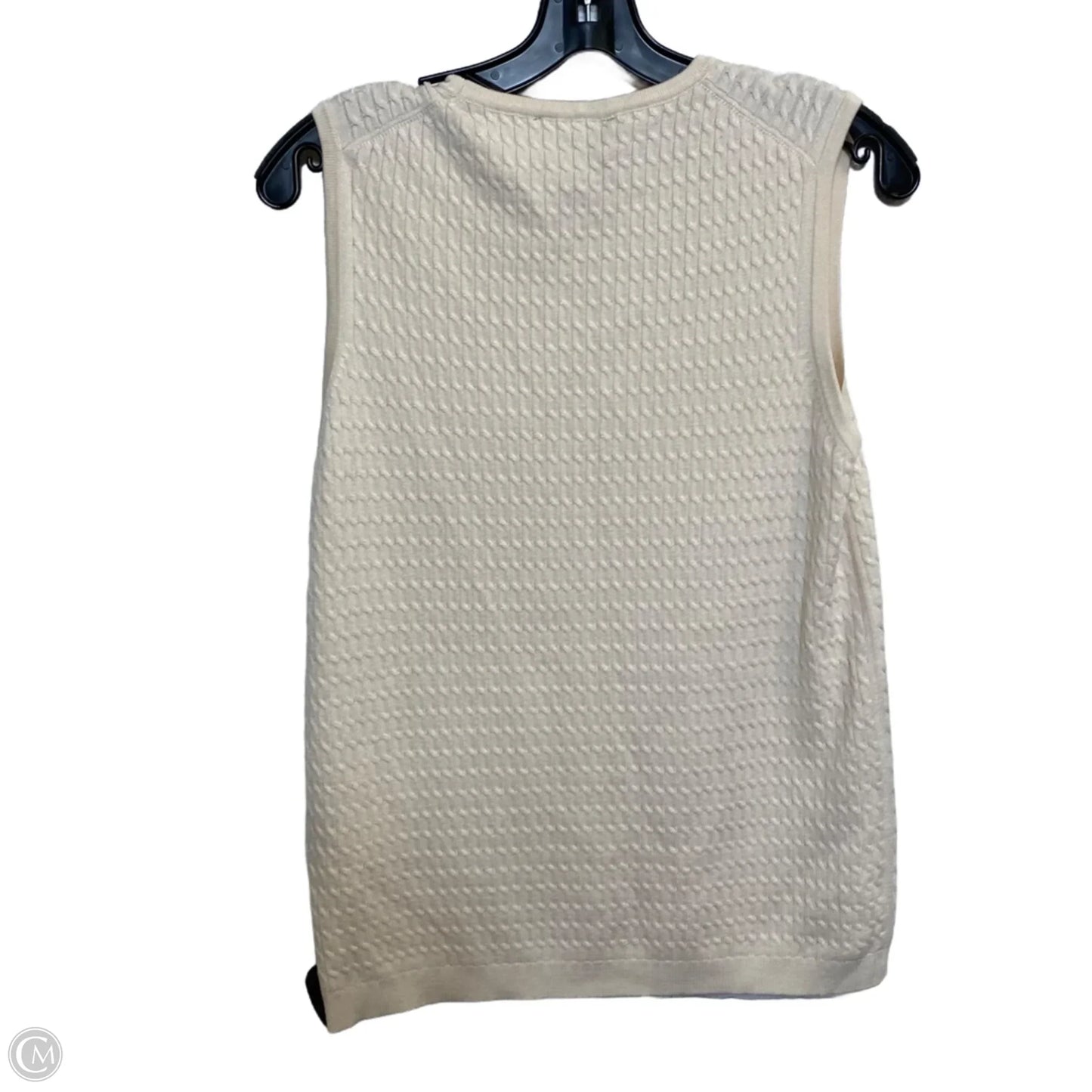 Sweater Short Sleeve By Truth In Cream, Size: L