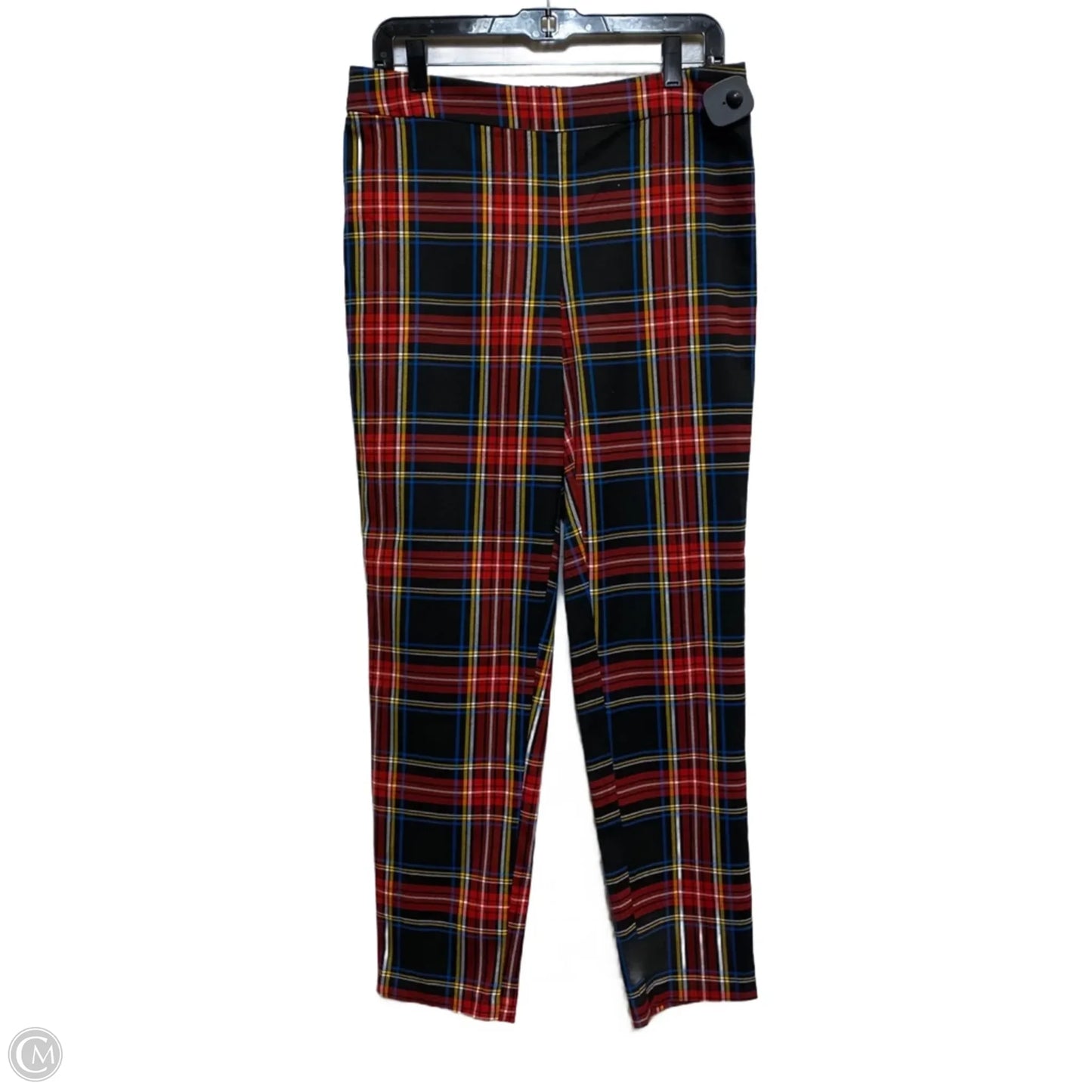 Pants Other By Chaps In Black & Red, Size: L
