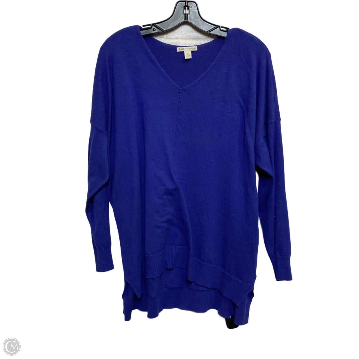 Sweater By Cato In Blue, Size: Xl