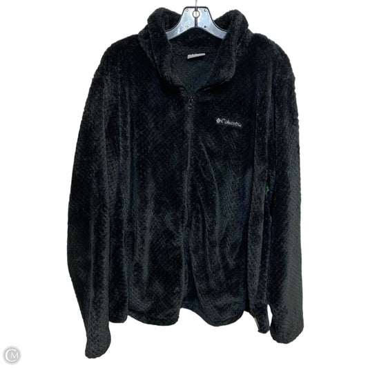 Jacket Faux Fur & Sherpa By Columbia In Black, Size: 2x