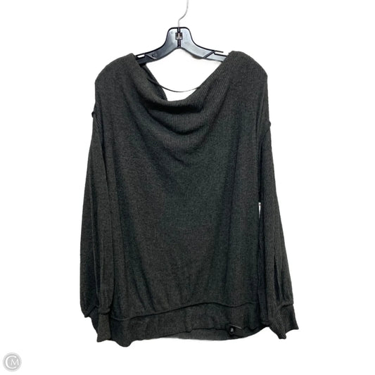 Top Long Sleeve By We The Free In Grey, Size: M