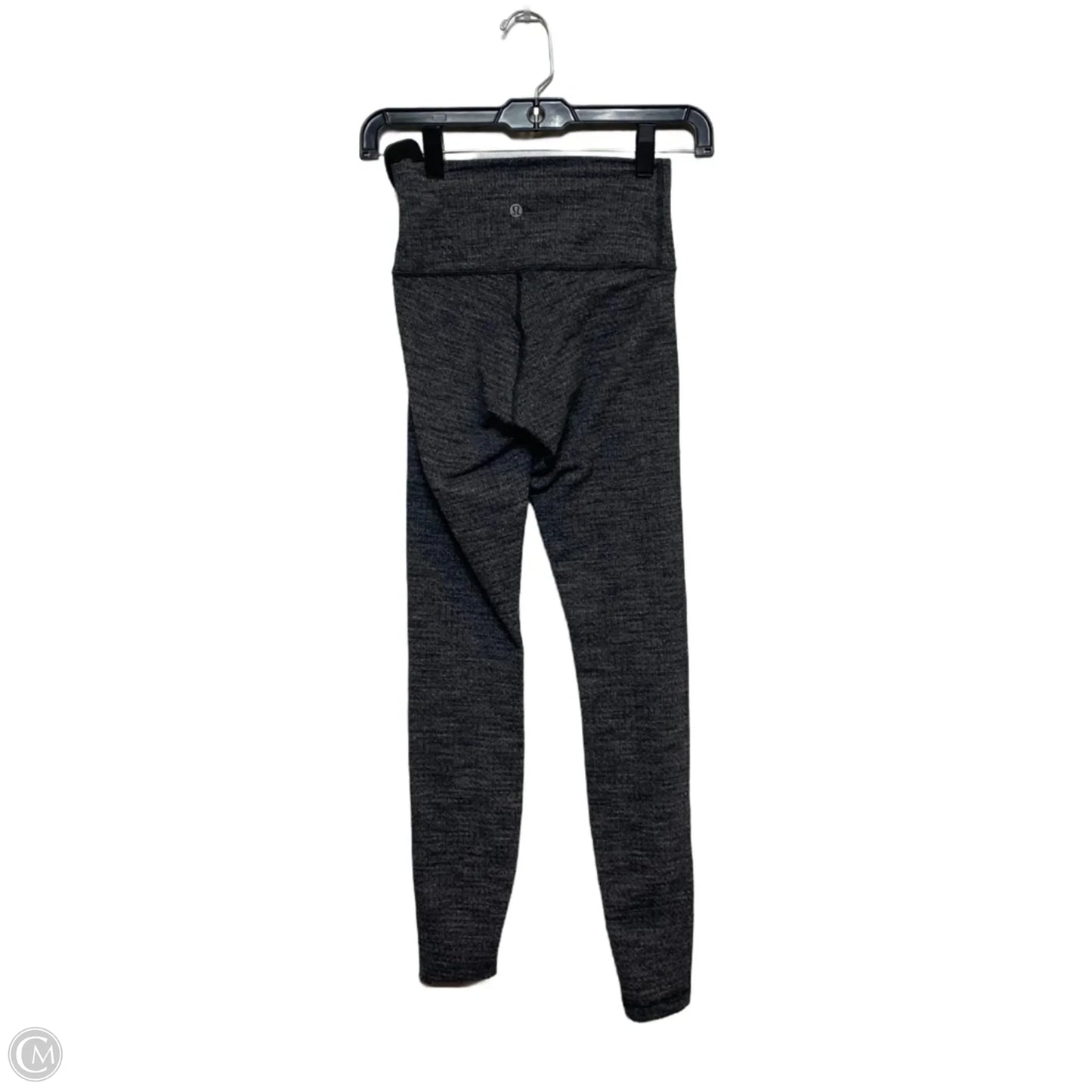 Athletic Leggings Designer By Lululemon In Grey, Size: S