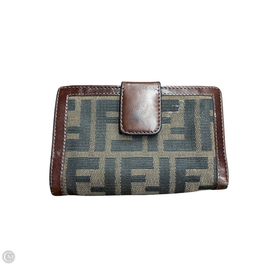 Wallet Luxury Designer By Fendi, Size: Small