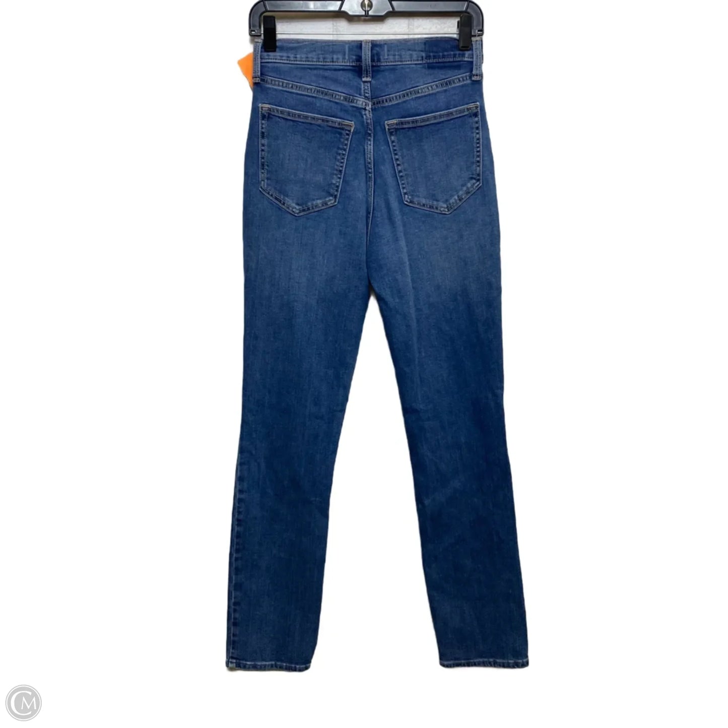 Jeans Straight By Abercrombie And Fitch In Blue Denim, Size: 2