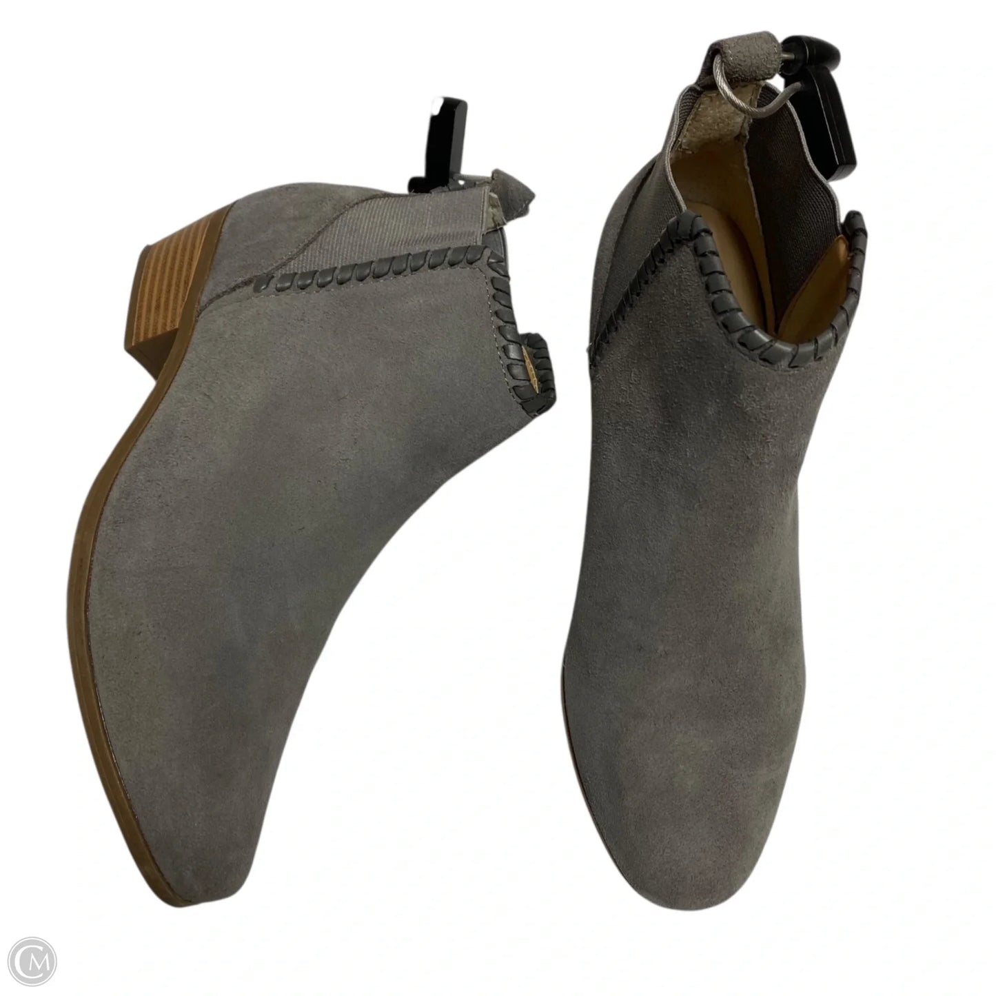 Boots Designer By Jack Rogers In Grey, Size: 8
