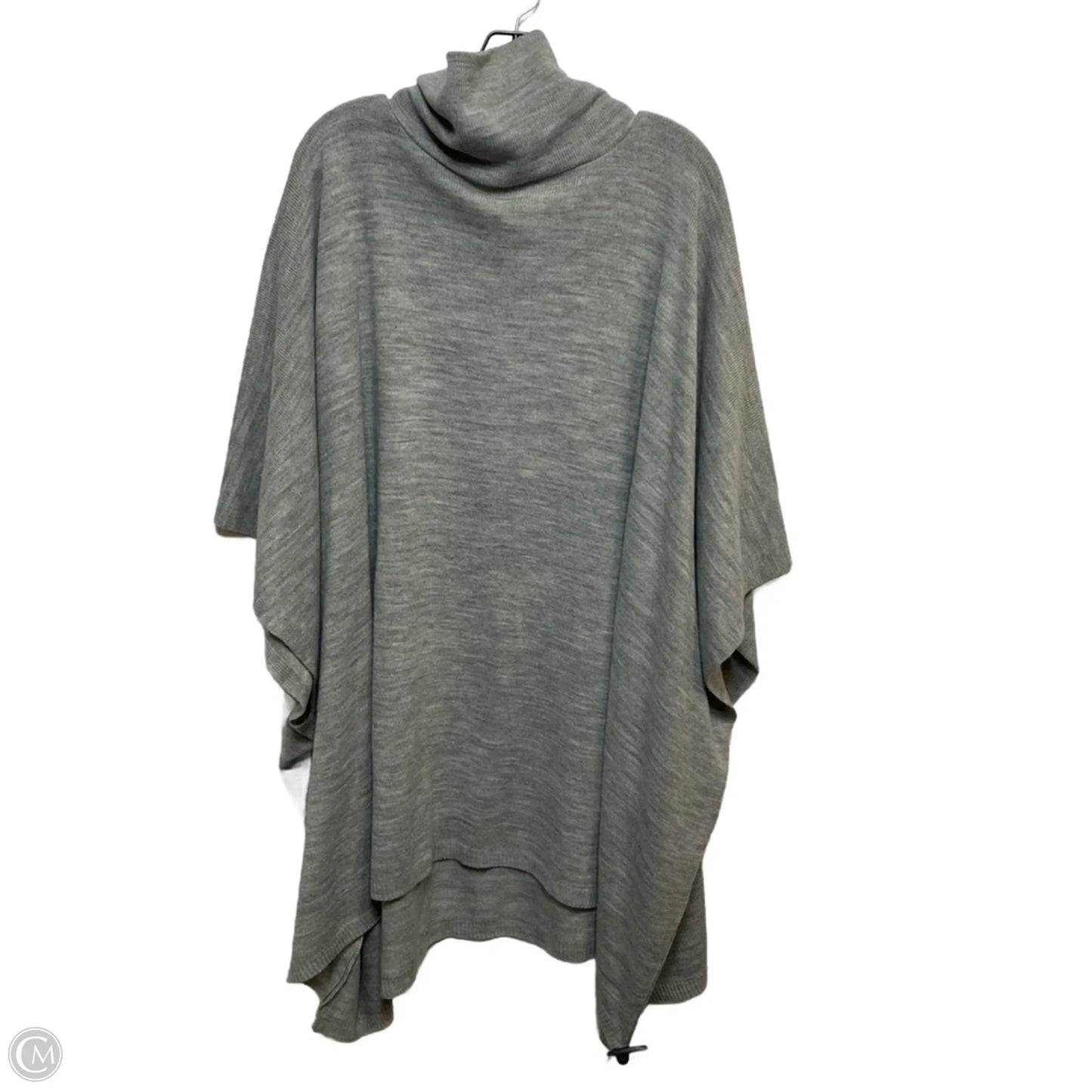 Poncho By Summer Rose In Grey, Size: Osfm