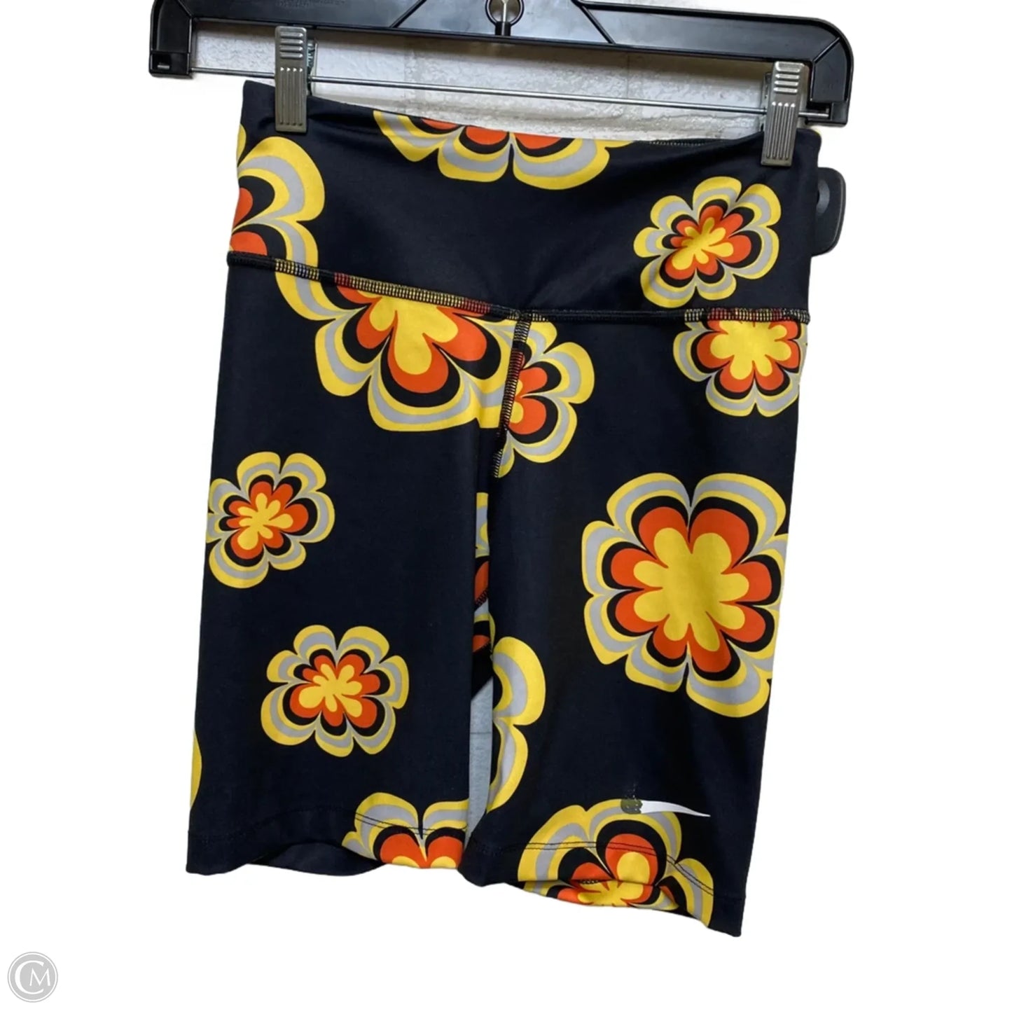 Athletic Shorts By Nike Apparel In Black & Yellow, Size: Xs