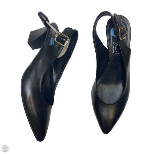 Shoes Heels Block By Agl In Black, Size: 6