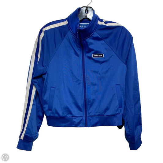 Athletic Jacket By Old Navy In Blue, Size: Xs