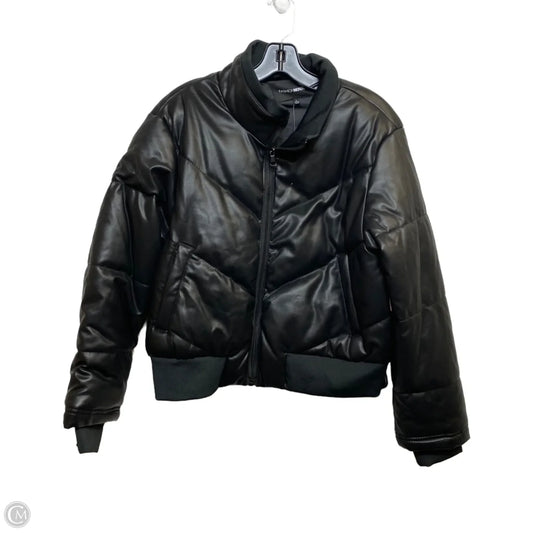Jacket Puffer & Quilted By Fashion Nova In Black, Size: L