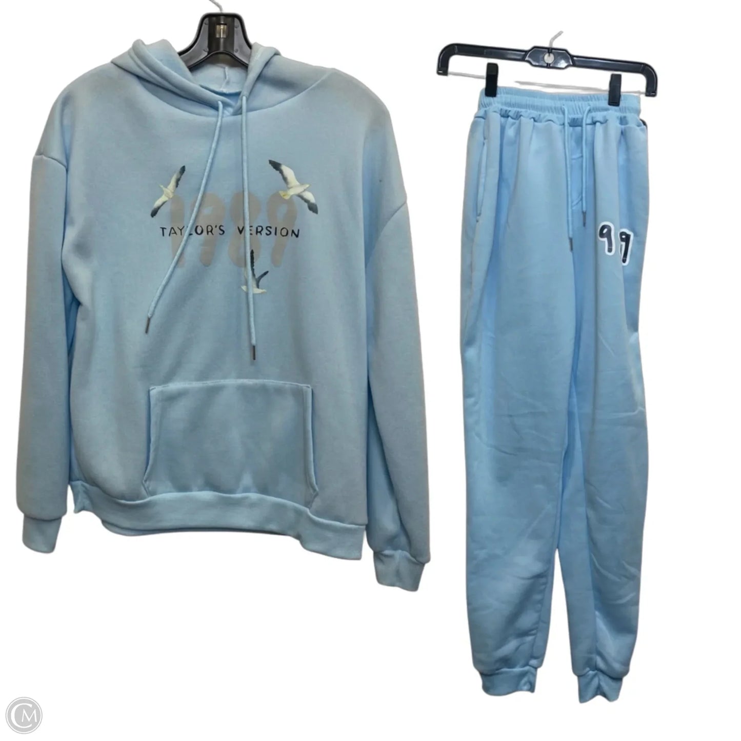 Lounge Set Pants By Cmf In Blue, Size: S