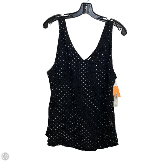 Top Sleeveless By Old Navy In Black, Size: L