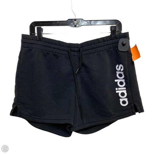 Athletic Shorts By Adidas In Black, Size: L
