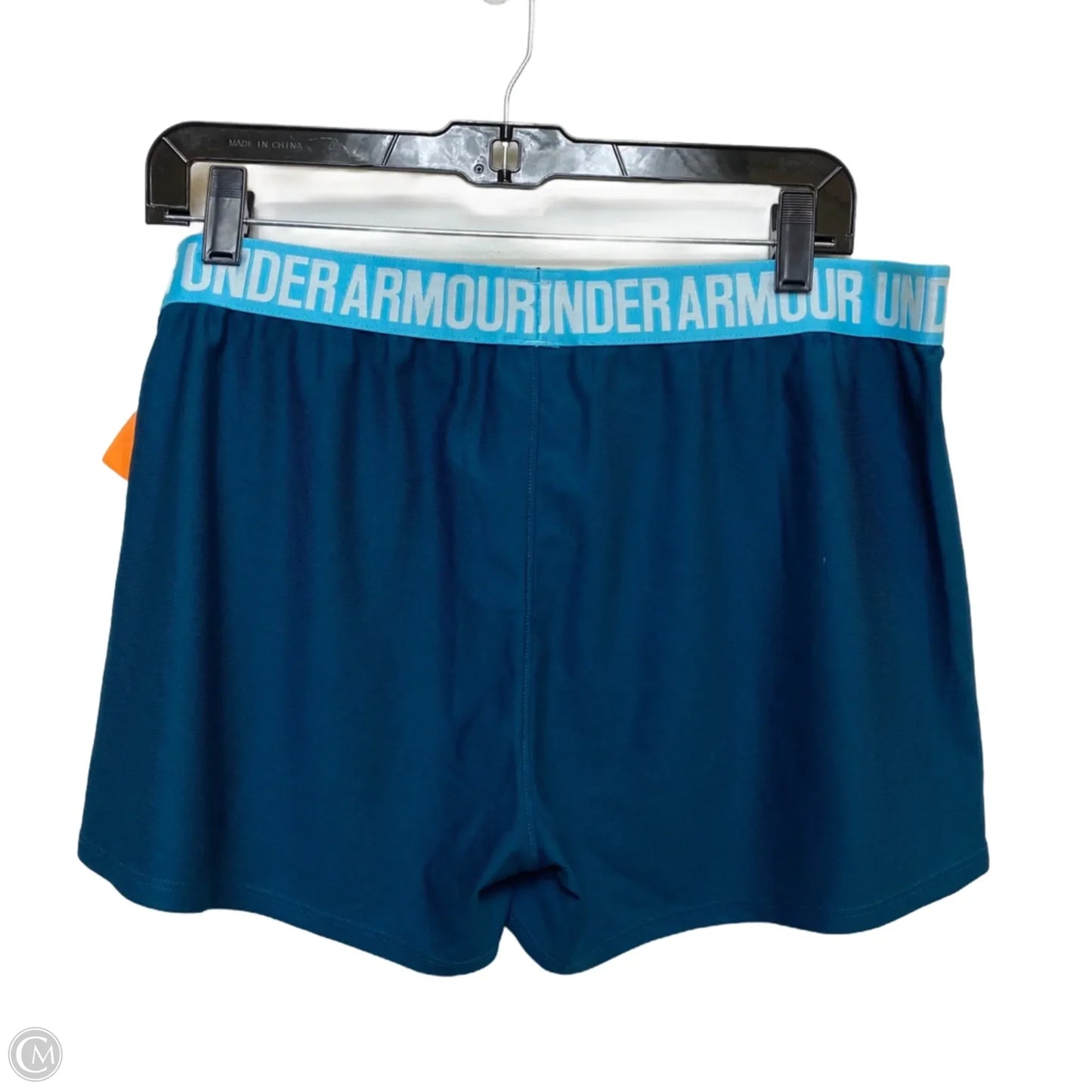 Athletic Shorts By Under Armour In Blue, Size: L