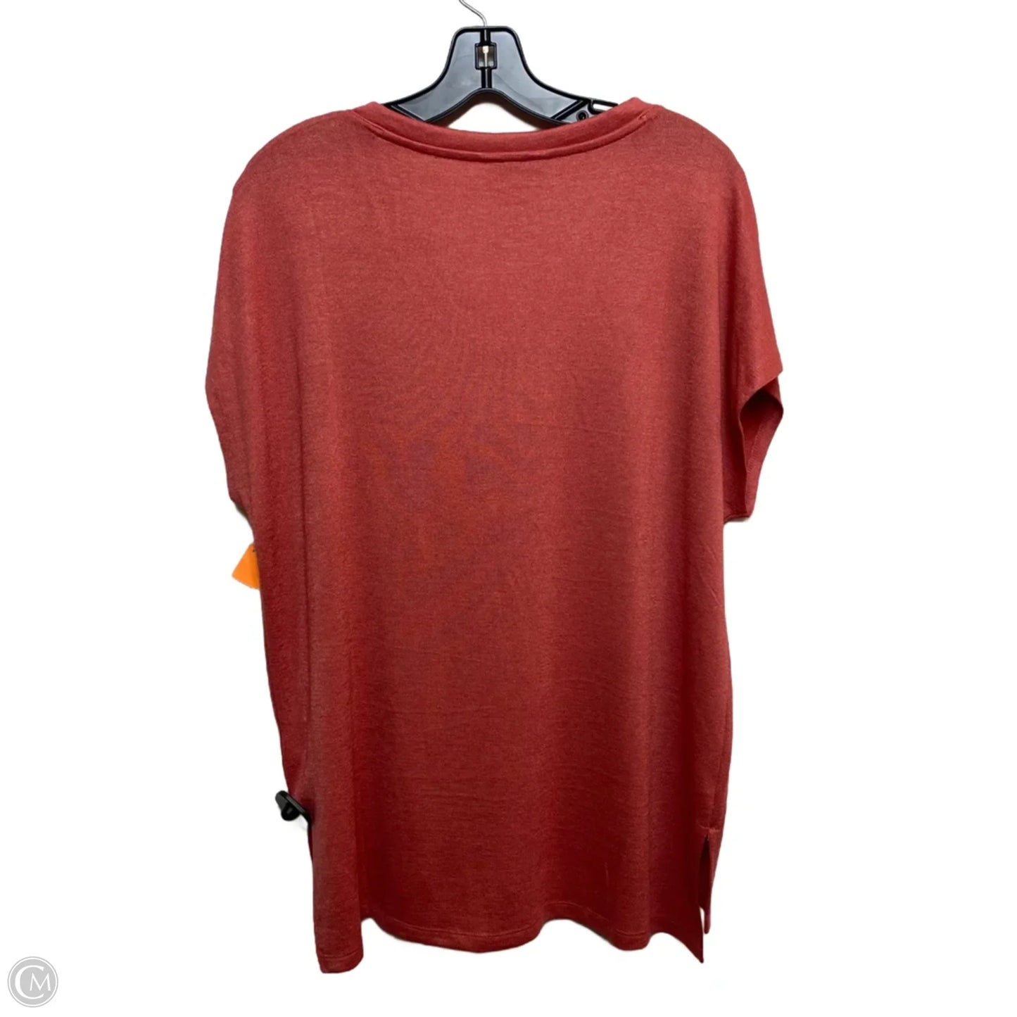 Top Short Sleeve Basic By Orvis In Red, Size: L
