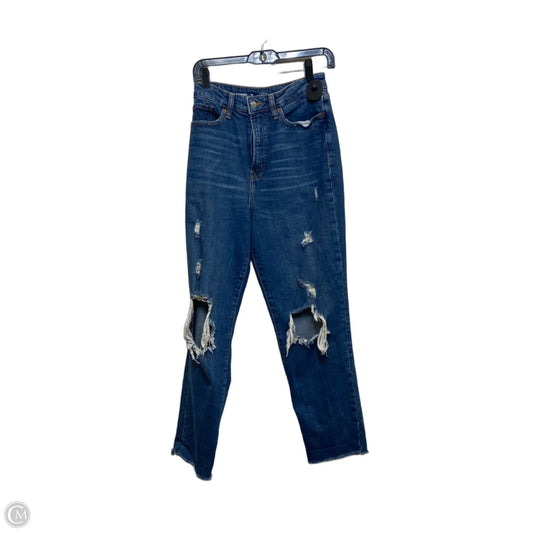Jeans Straight By Old Navy In Blue Denim, Size: 10