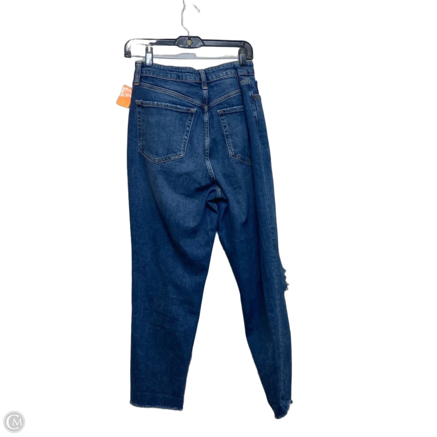 Jeans Straight By Old Navy In Blue Denim, Size: 10