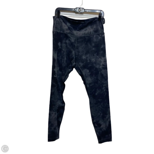 Athletic Leggings Designer By Lululemon In Grey, Size: L