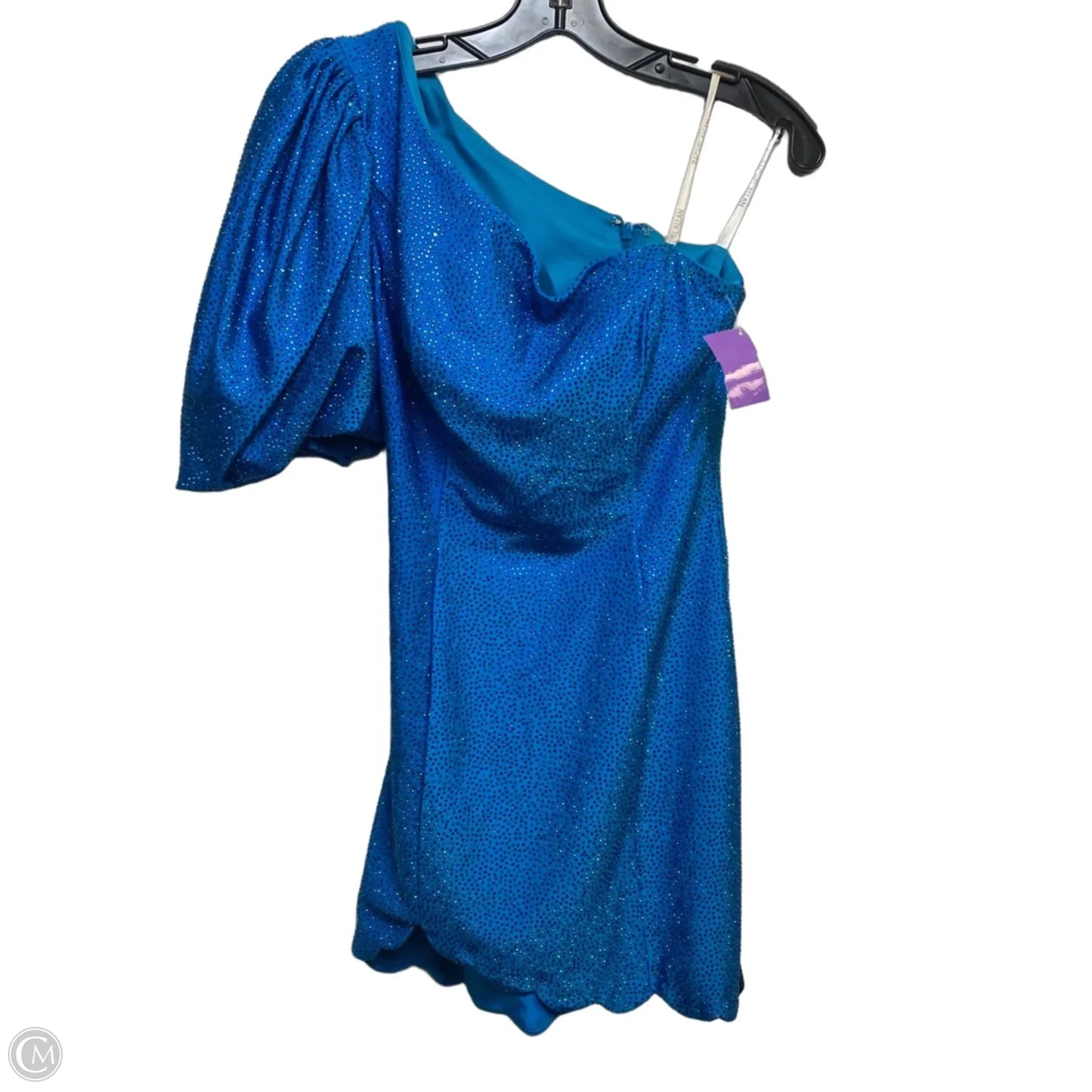 Dress Party Short By Rachel Allan In Blue, Size: S