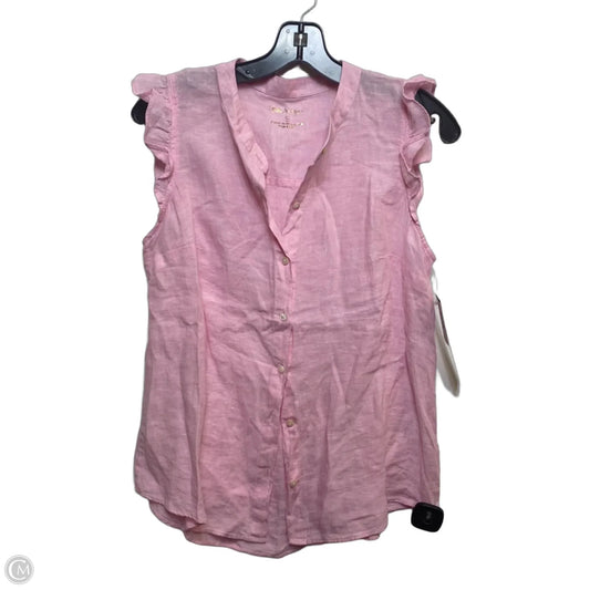 Top Sleeveless Designer By Lilly Pulitzer In Pink, Size: S