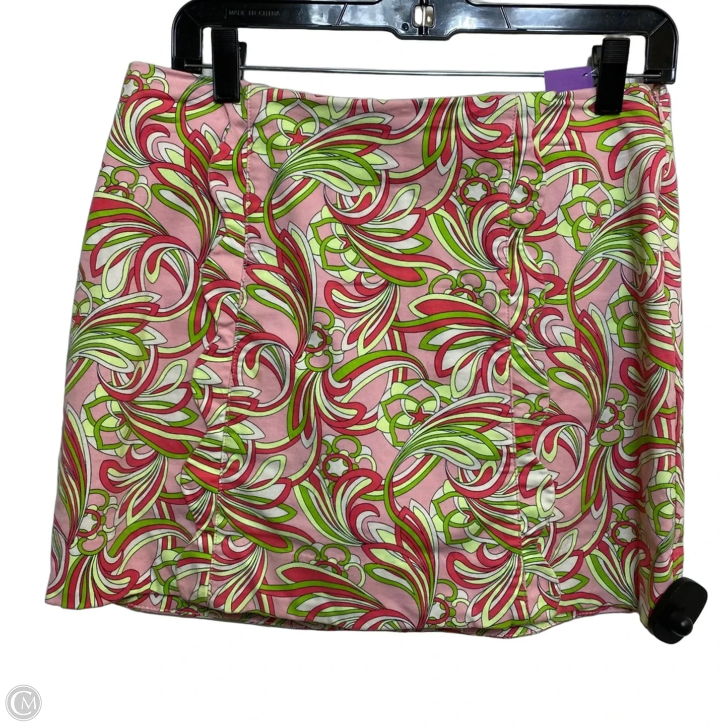 Skort By Crown And Ivy In Green & Pink, Size: Xs