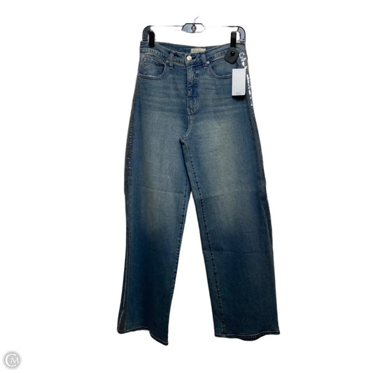 Jeans Wide Leg By Jessica Simpson In Blue Denim, Size: 2