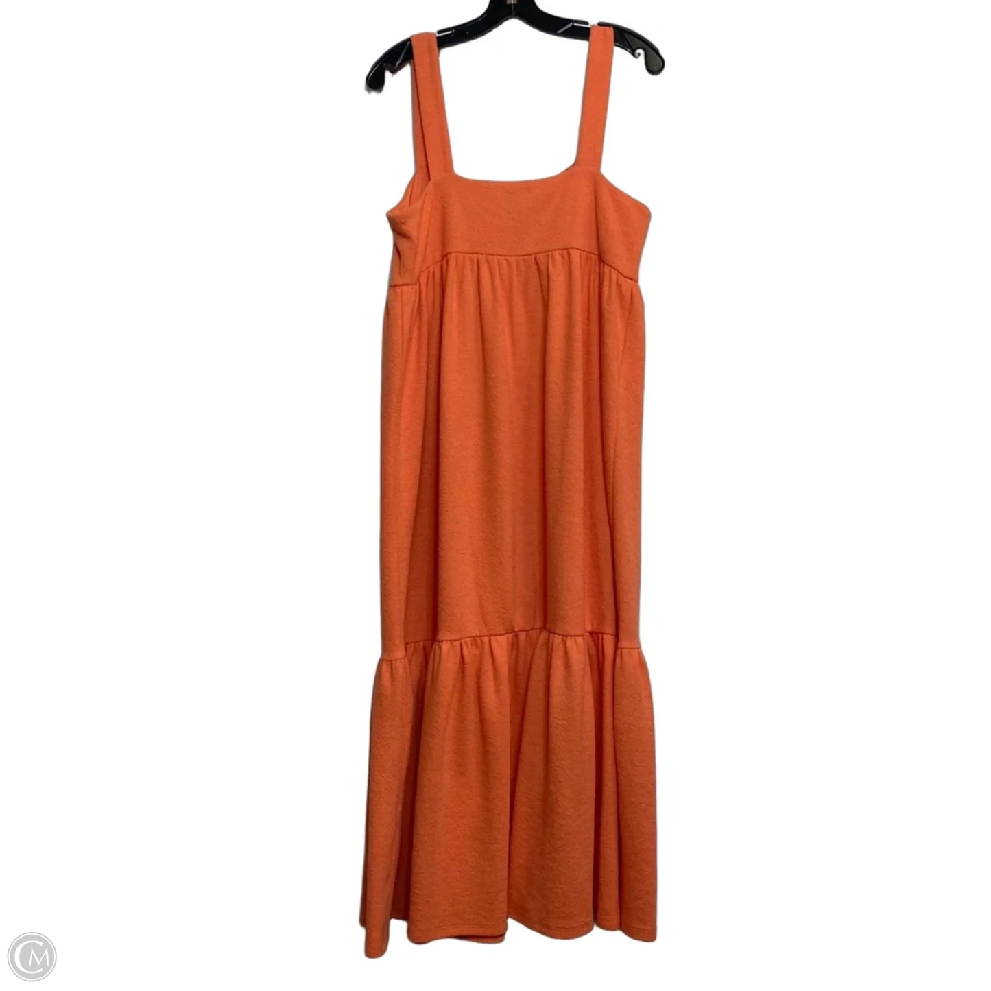 Dress Casual Maxi By Scoop In Orange, Size: L