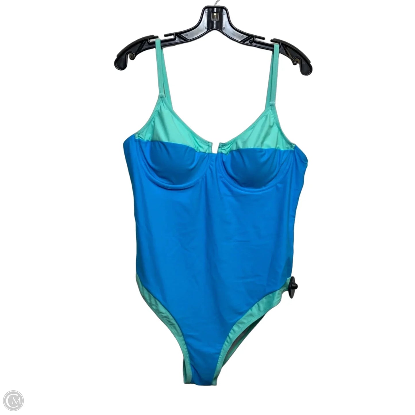 Swimsuit By Cmf In Blue & Green, Size: Xxl