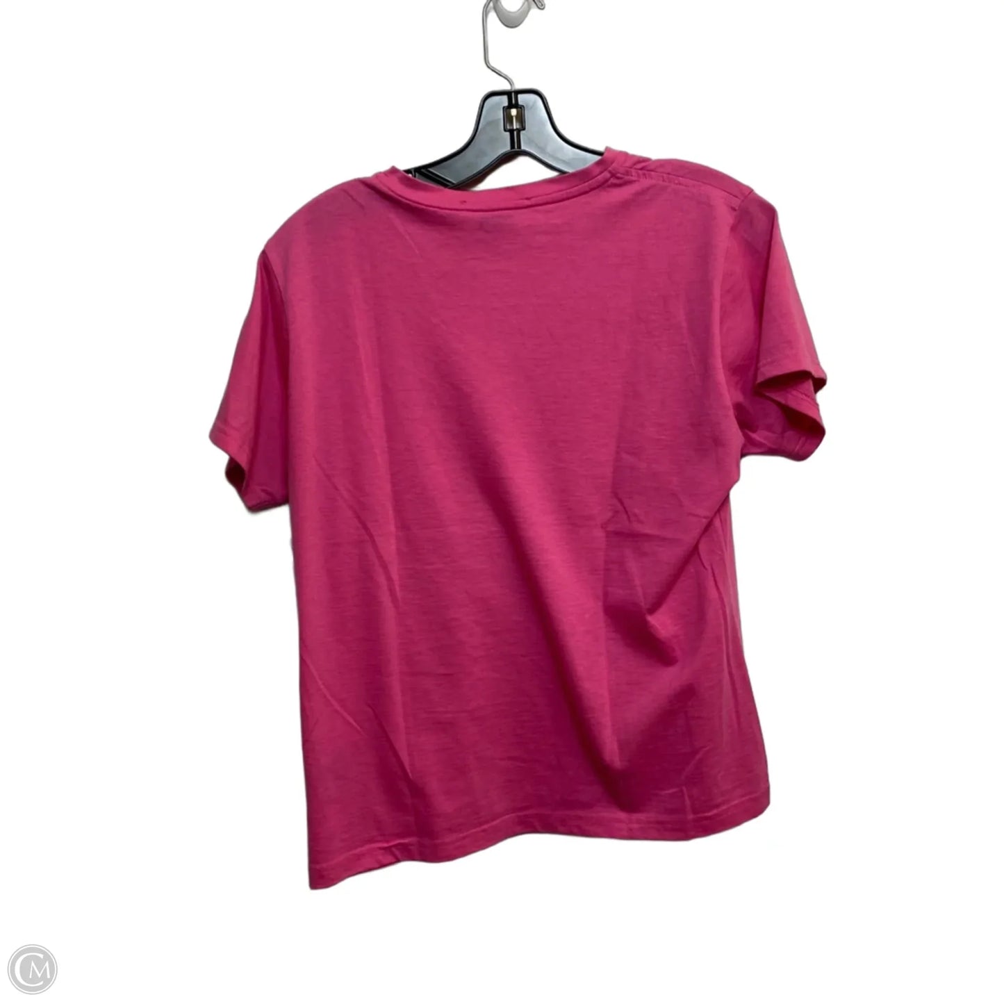Top Short Sleeve By Ralph Lauren In Pink, Size: L