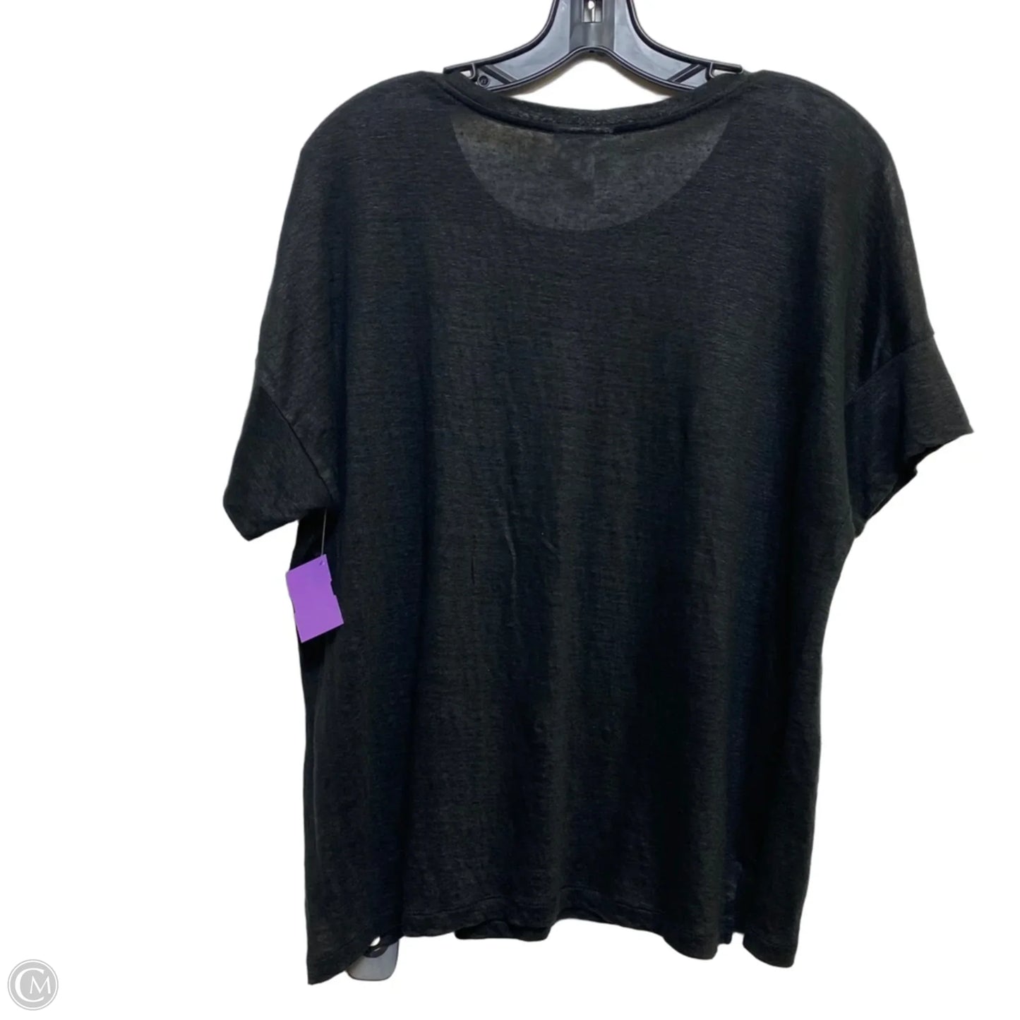 Top Short Sleeve Basic By J. Jill In Black, Size: M