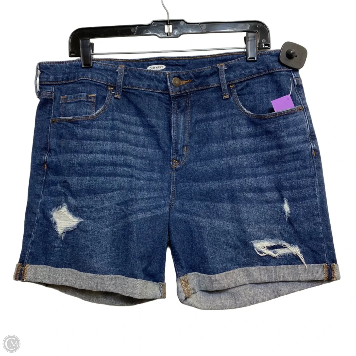 Shorts By Old Navy In Blue Denim, Size: 12