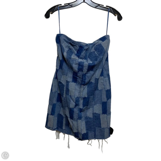 Dress Casual Short By Wild Fable In Blue Denim, Size: M