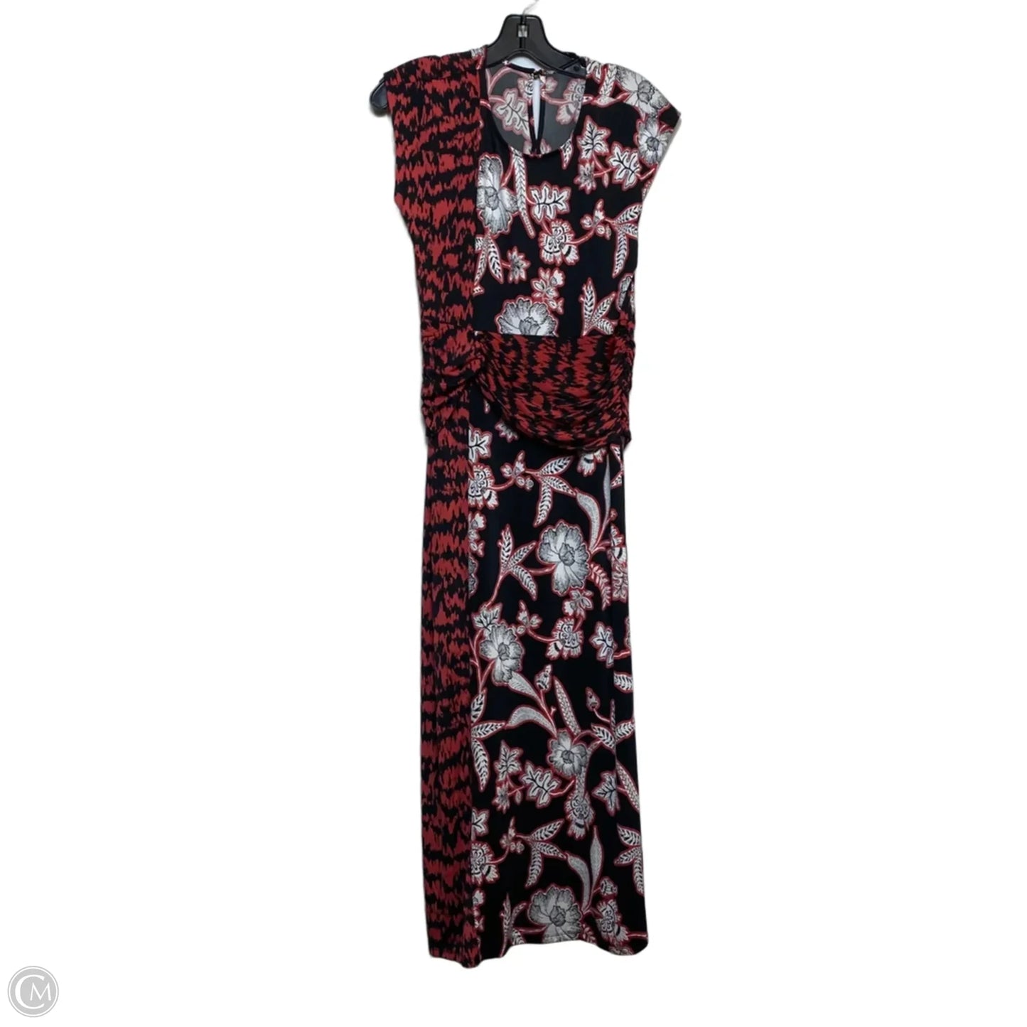 Dress Casual Maxi By Iman Hsn In Black & Red, Size: M