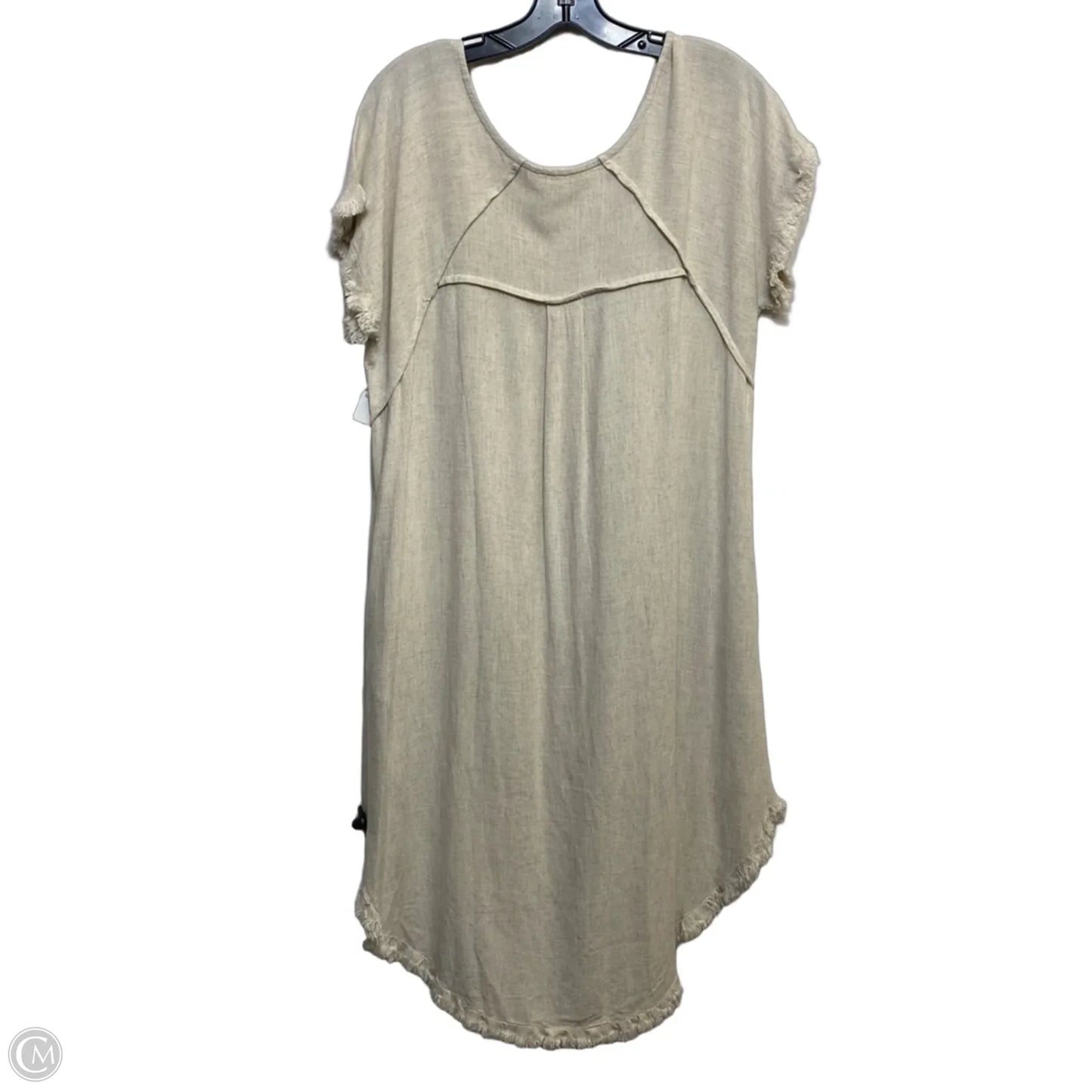 Dress Casual Midi By Umgee In Beige, Size: S