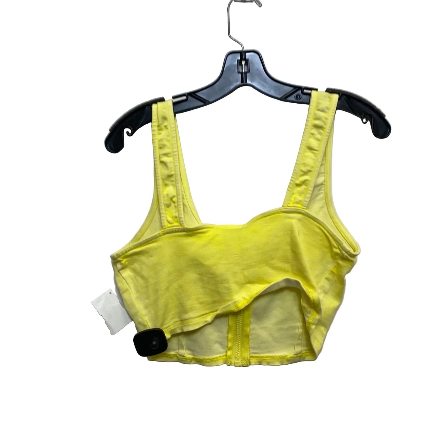 Top Sleeveless By Cest Toi In Yellow, Size: L