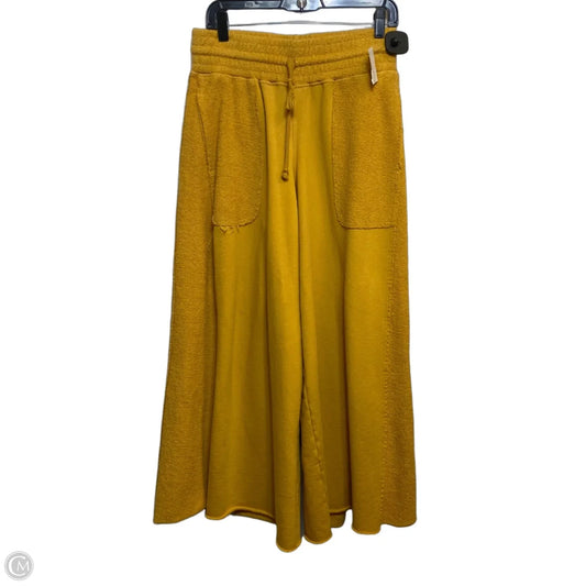 Athletic Pants By Free People In Yellow, Size: S