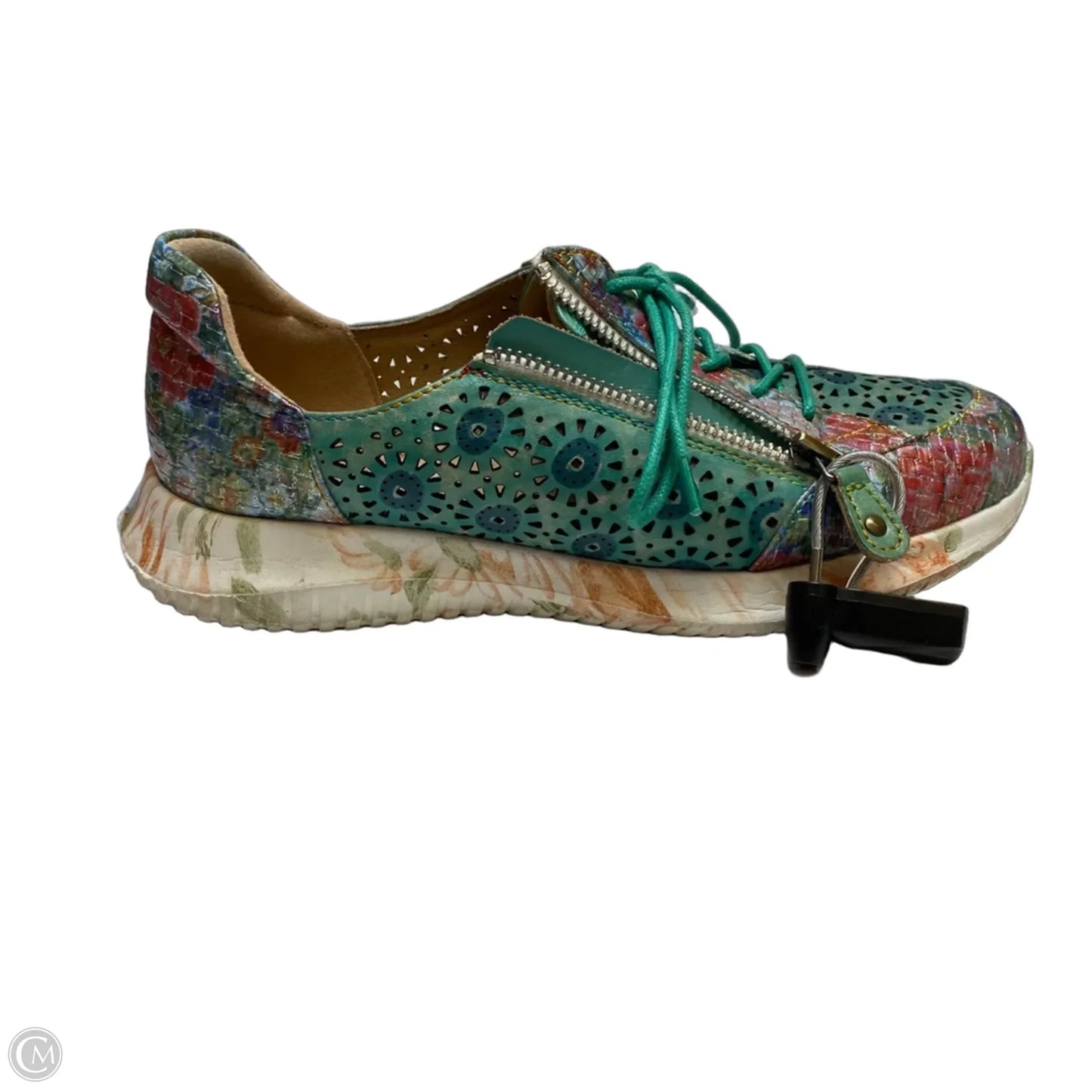 Shoes Sneakers By Spring Step In Green, Size: 7.5