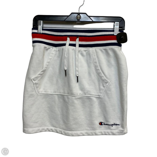 Athletic Skirt By Champion In White, Size: S