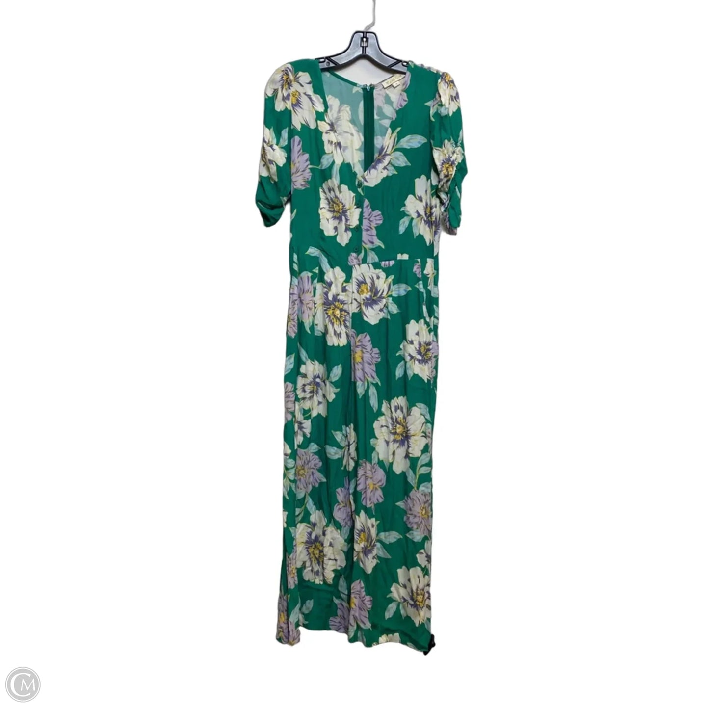 Jumpsuit By Yumi Kim In Green & Purple, Size: M