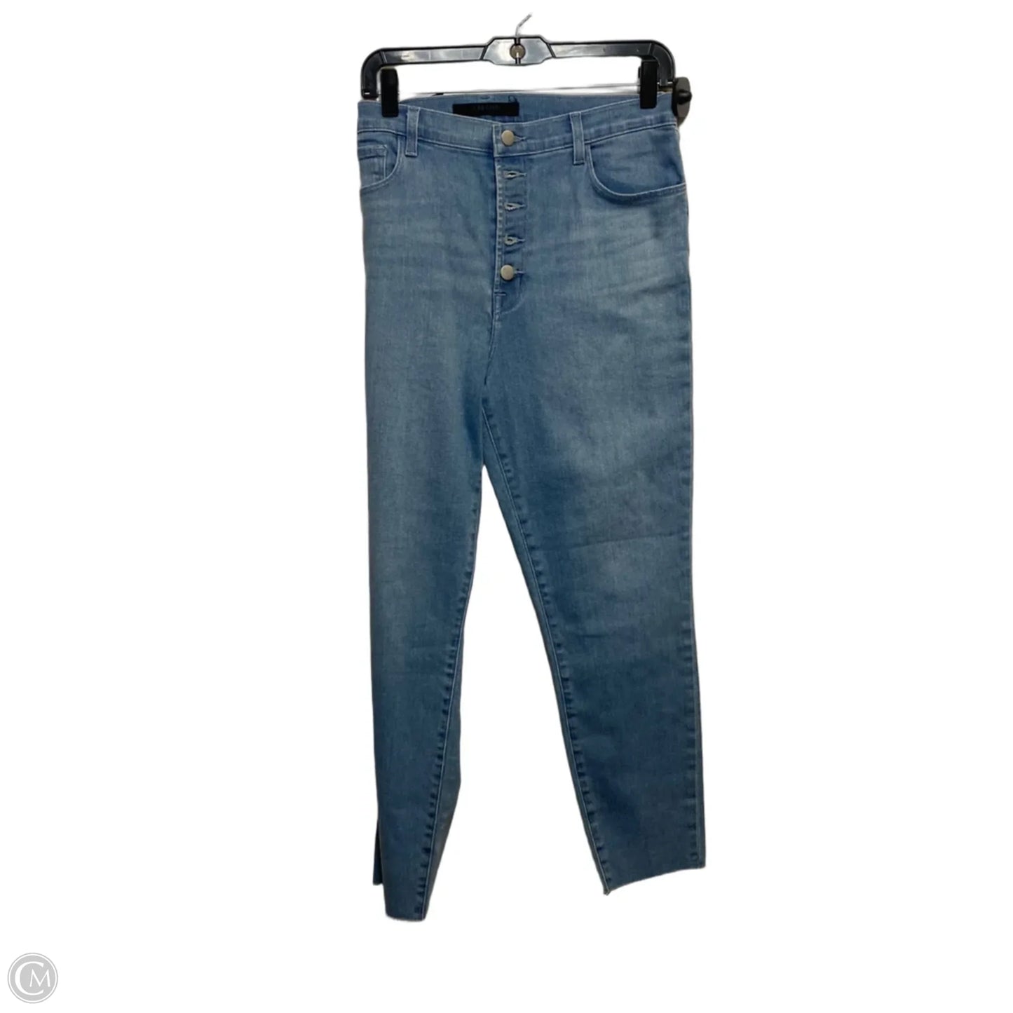 Jeans Skinny By J Brand In Blue Denim, Size: 14