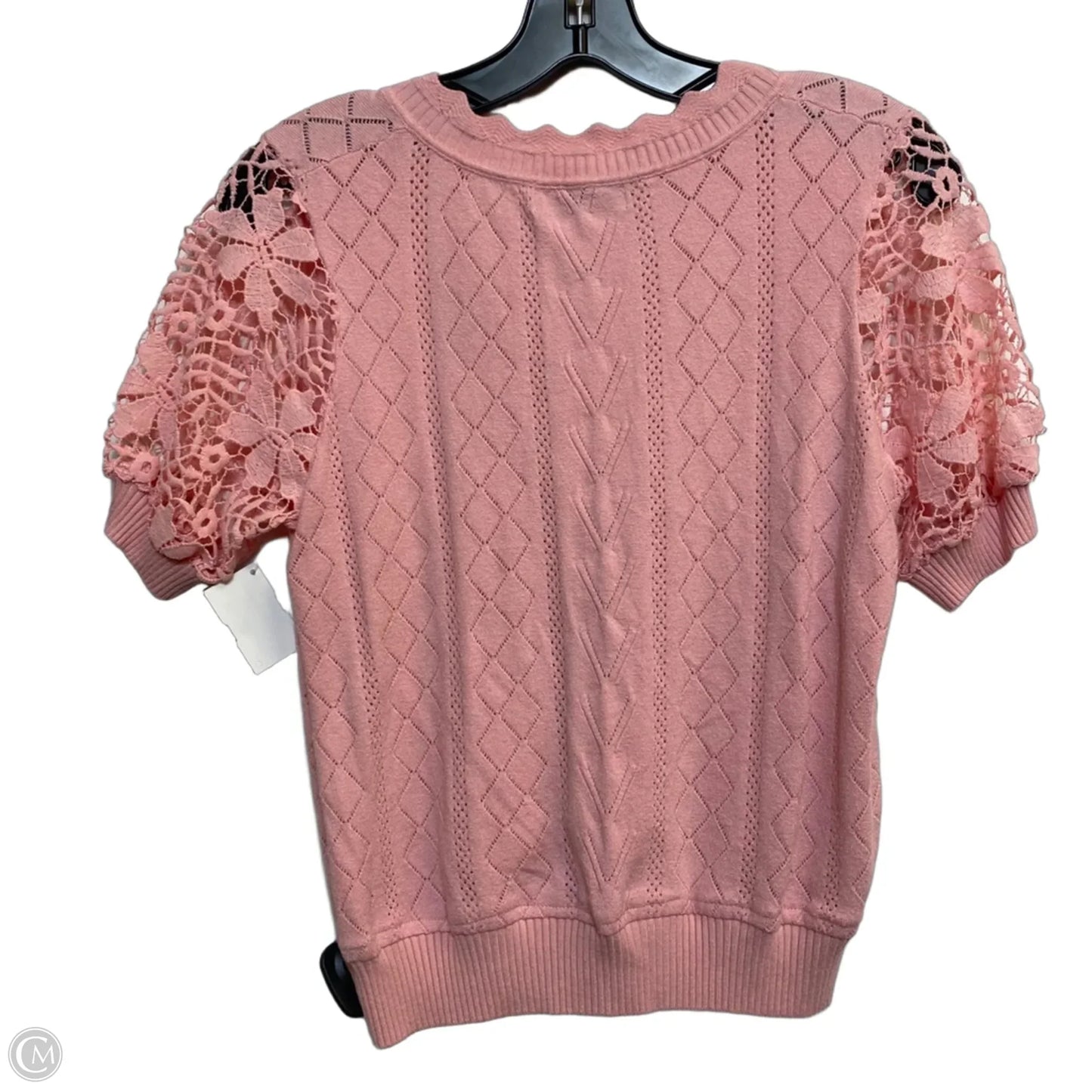 Top Short Sleeve By Grace Karin In Pink, Size: M