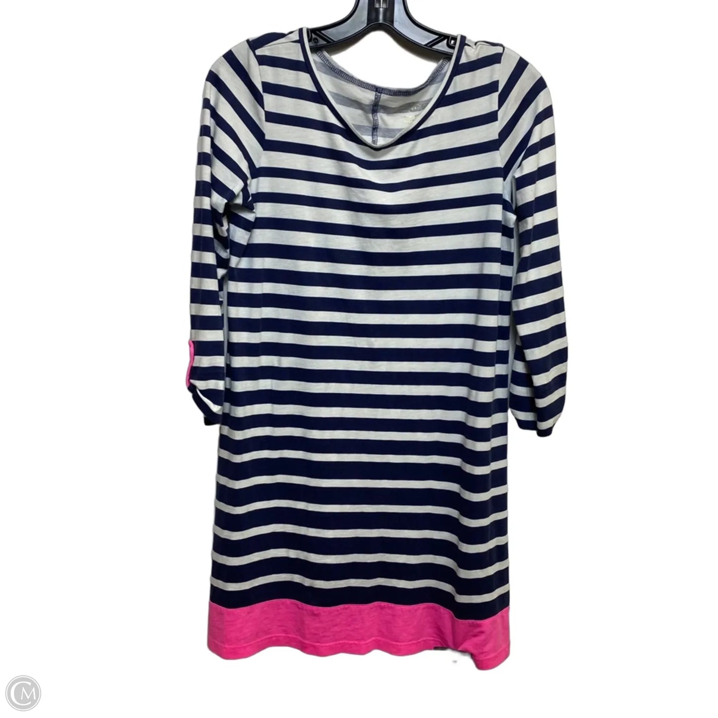 Dress Designer By Lilly Pulitzer In Blue & White, Size: S