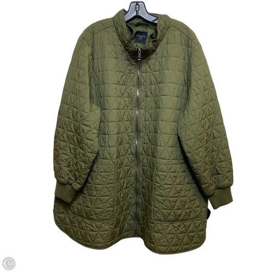 Jacket Puffer & Quilted By Lane Bryant In Green, Size: 4x