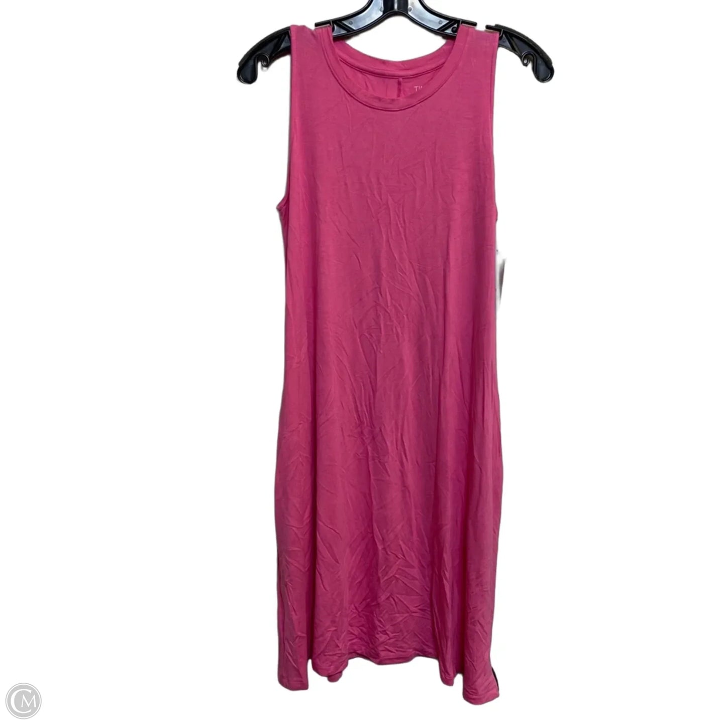 Dress Casual Short By Time And Tru In Pink, Size: M